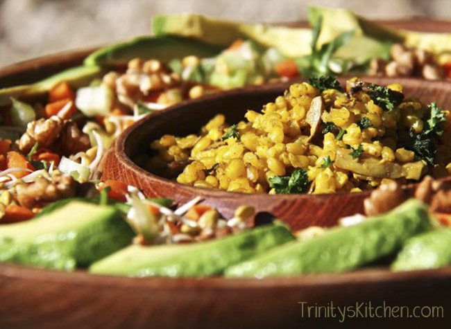 Turmeric-rice by Trinity Bourne