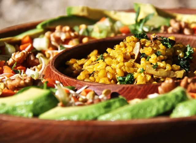 Turmeric & Mushroom Rice