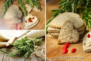 Rosemary oatcakes by Trinity
