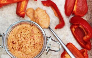 roast red pepper hummus recipe