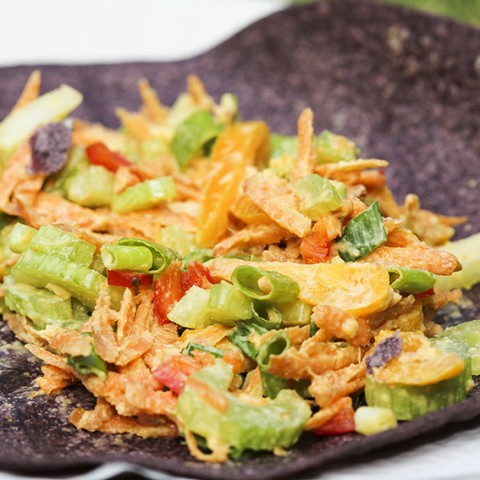 GF wraps with ginger tahini sauce #vegan #glutenfree