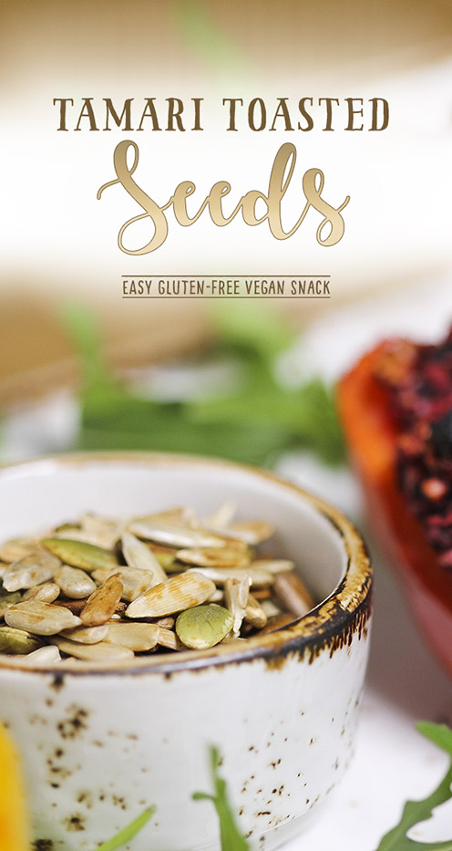 Tamari toasted seeds - gluten-free, vegan snack by Trinity