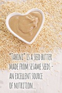 Tahini sesame seeds