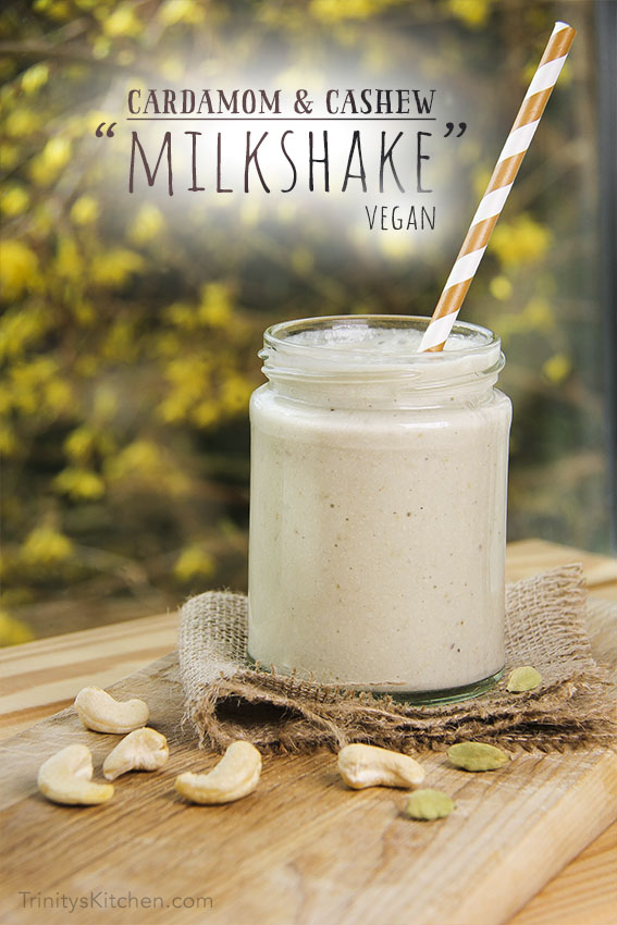 Cardamom & Cashew Vegan Milkshake by Trinity