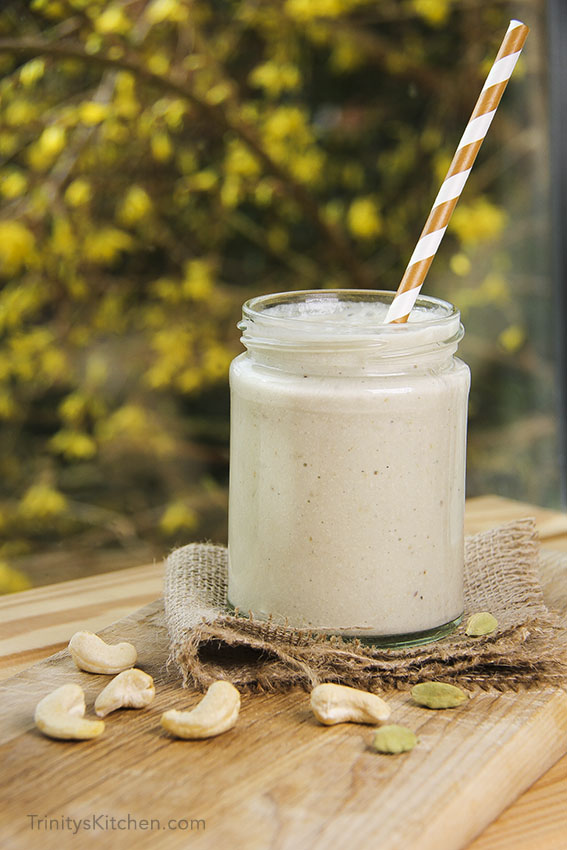 Cardamom & Cashew Vegan Milkshake by Trinity