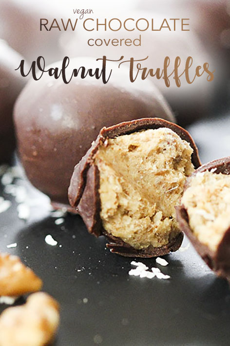 Walnut date chocolate by Anastasia at Kind Earth