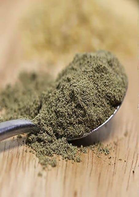 Hemp protein powder