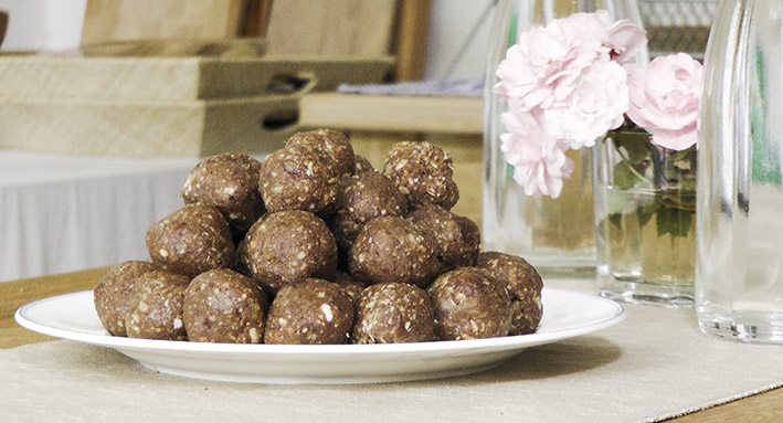 Cacao balls from Belgium