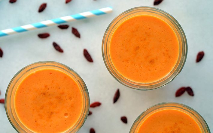 Goji-Orange-Turmeric Smoothie “The Immunity Booster” by Emma @coconuts&berries