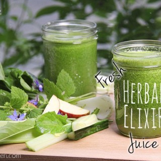 Fresh 'Herbal Elixir' Juice