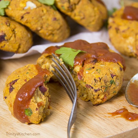 Spicy Bean Burgers - easy and delicious