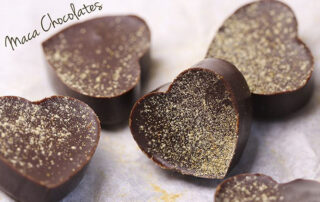 Maca Chocolates with Coconut Sugar by Anastasia Kind Earth