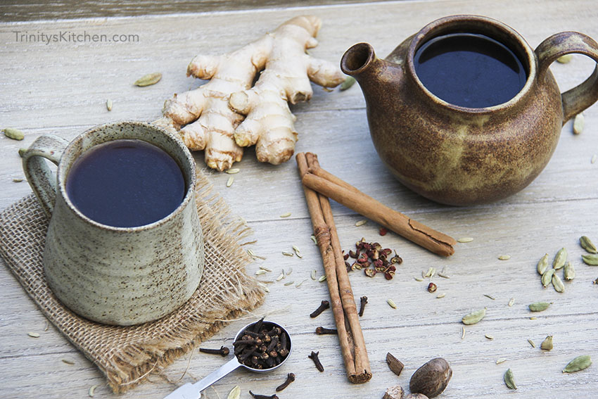 Masala Chai Tea with delicious spices and rooibosh by Trinity