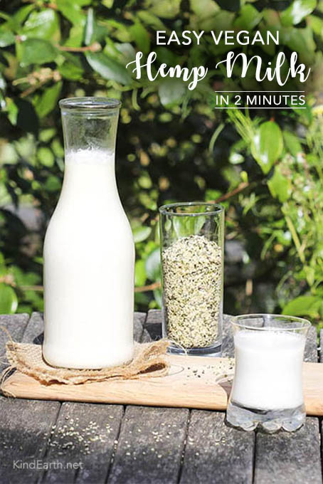 How to make hemp milk in 2 minutes by Anastasia