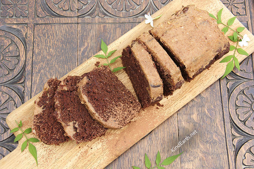 Gluten-free vegan chocolate without refined sugar by Anastasia, Kind Earth