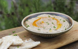 Baba ganoush with smoked paprika