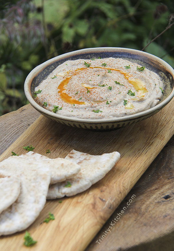 Baba Ganoush with a hint or smoked paprika by Trinity