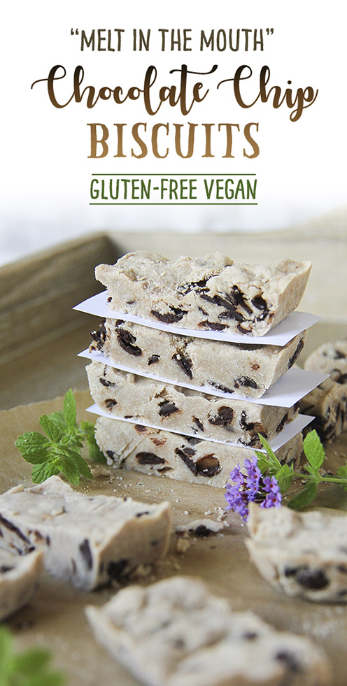 Melt in the mouth, gluten-free, vegan biscuits by Trinity