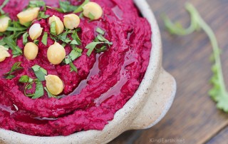 Beetroot hummus by Anastasia - Beets - gluten-free vegan dip for salads, falafel and pitta bread.