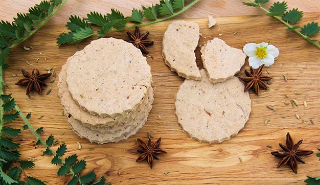 five spice biscuits gluten-free vegan