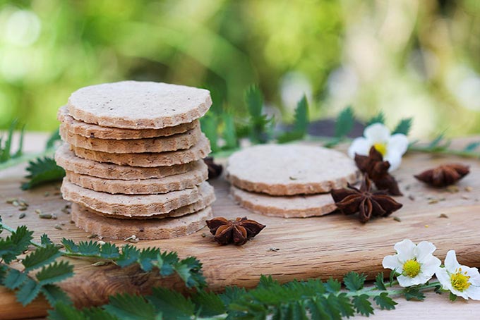 gluten-free vegan Chinese 5 spice biscuits