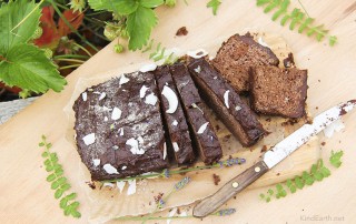 Sweet potato chocolate cake, gluten-free vegan and no refined sugar - delicious by Anastasia, Kind Earth