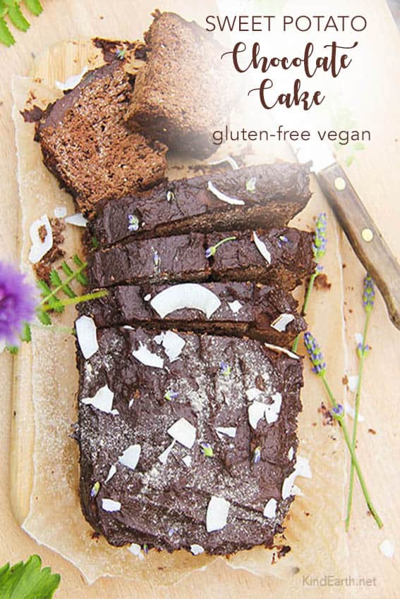 Sweet potato chocolate cake