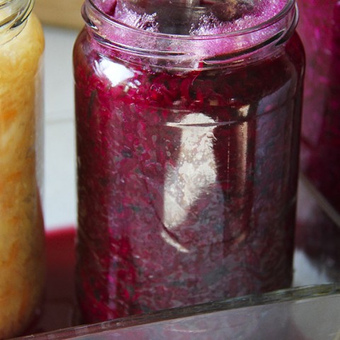 How to make sauerkraut at home in a jar by Trinity