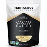 USA: Terrasoul Superfoods Organic Cacao Butter, 1.5 Pounds (Raw, Keto, Vegan Friendly)