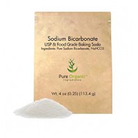 USA: Sodium Bicarbonate by Pure Organic Ingredients (4 oz.), Baking Soda, Highest Purity