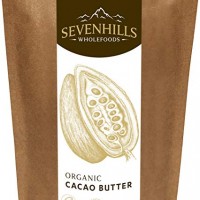 UK: Sevenhills Wholefoods Organic Cacao/Cocoa Butter, Wafers, 1kg