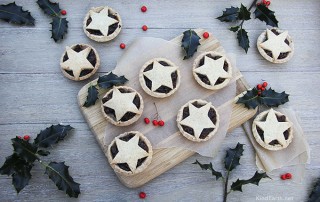 Sweet Christmas Mince Pies - British - Gluten-free, Vegan, Naturally Sweetened by Anastasia KindEarth