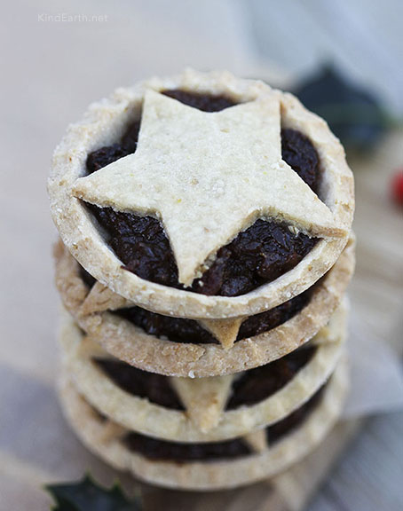 Sweet Christmas Mince Pies - British - Gluten-free, Vegan, Naturally Sweetened by Anastasia KindEarth