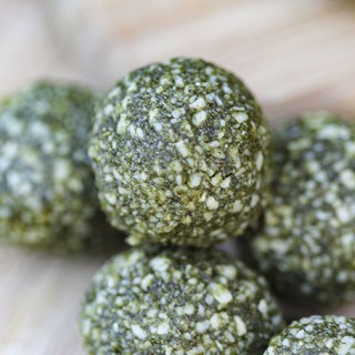 Moringa Energy Balls - 3 Ways. Seeds, ginger, raisins, dates, cashew, walnut, hemp seed. Gluten-free, vegan by Anastasia Kind Earth