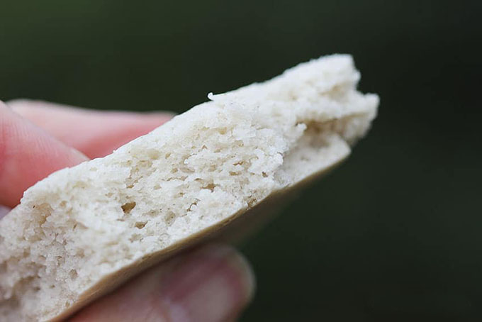 Gluten-free vegan flat bread rice flour, buckwheat tapioca - by Anastasia, Kind Earth