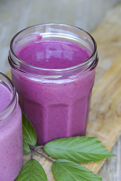 Blackberry & Tahini Smoothie