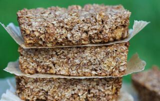 Creamed coconut oat bars flapjacks recipe