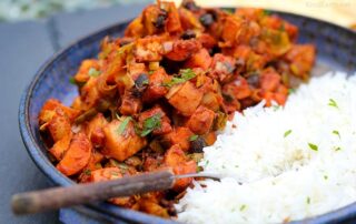 Roast carrot curry recipe