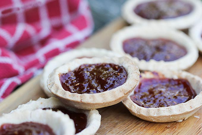 Gluten-free vegan jam tarts recipe
