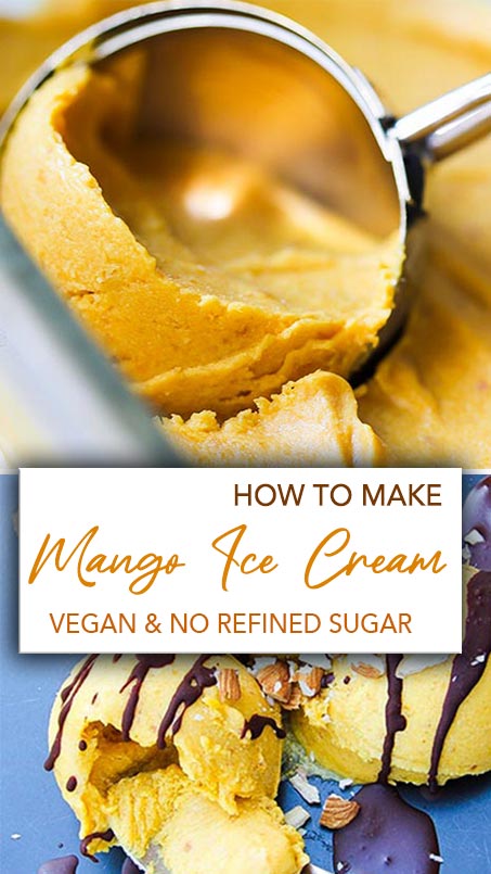 How to make vegan ice cream with no refined sugar