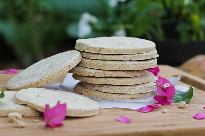 Gf vegan vanilla cookies