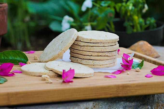 gluten-free vegan vanilla cookies