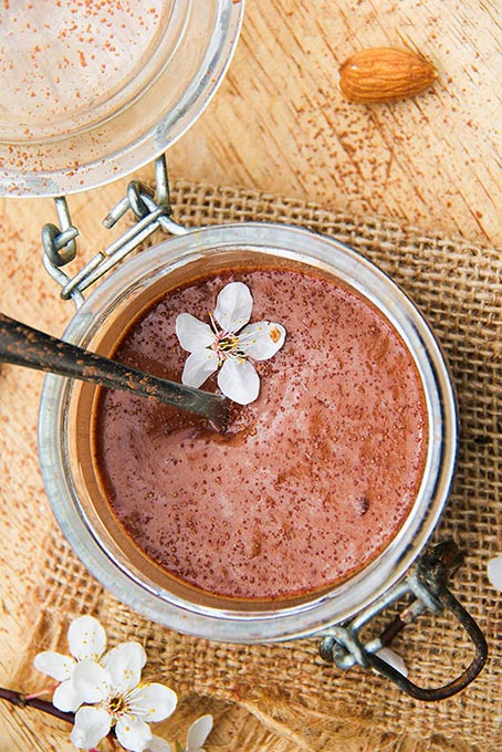 vegan chocolate pudding pot recipe