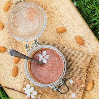 vegan chocolate pudding pot