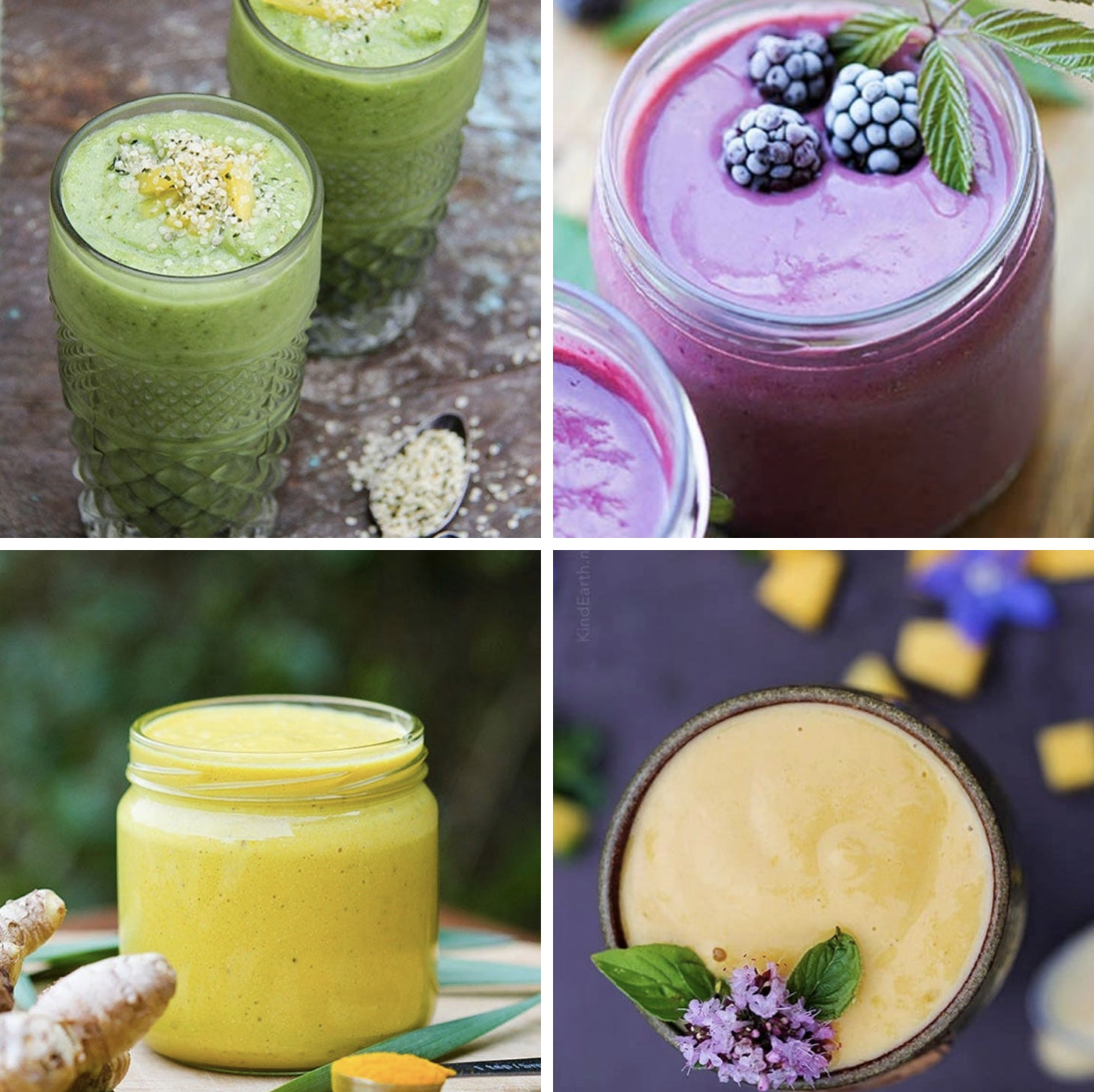 smoothie collage
