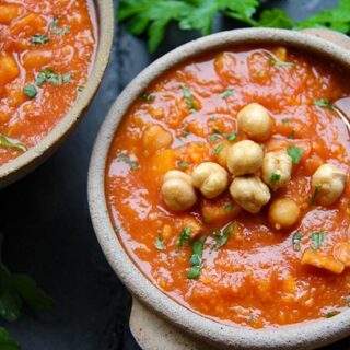 spicy vegan sweet potato soup recipe