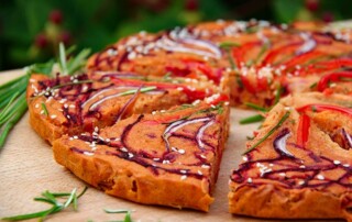 Farinata slices by Anastasia Eden