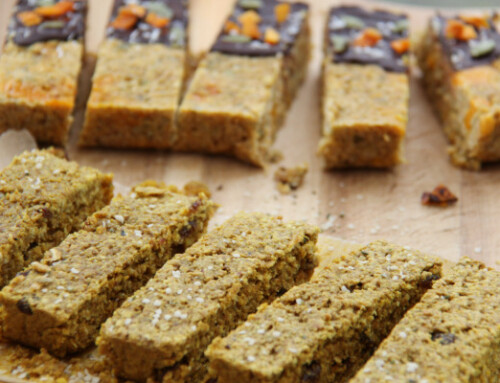 Golden Turmeric & Ginger Flapjack Bars