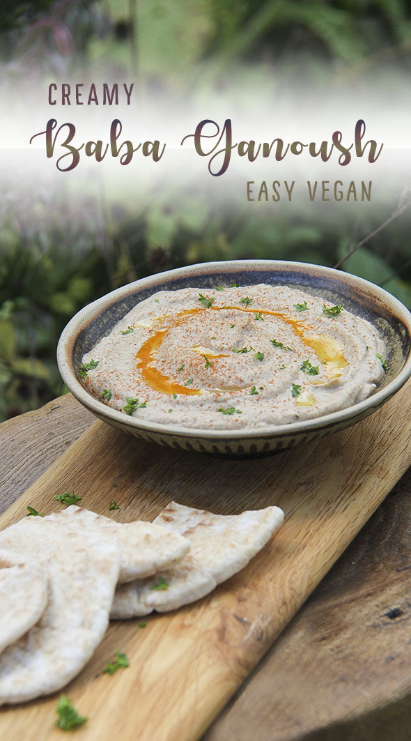 Creamy baba ganoush pin by Anastasia