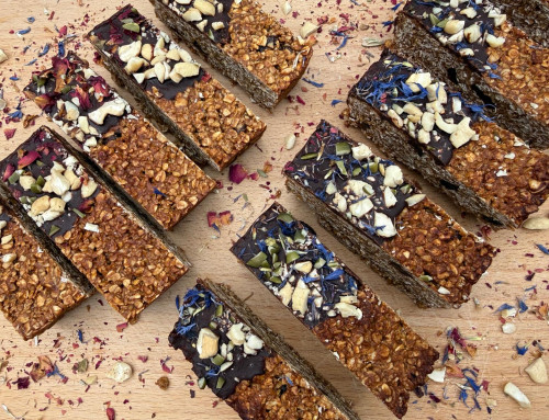 Vegan Creamed Coconut Oat Bars – naturally sweetened